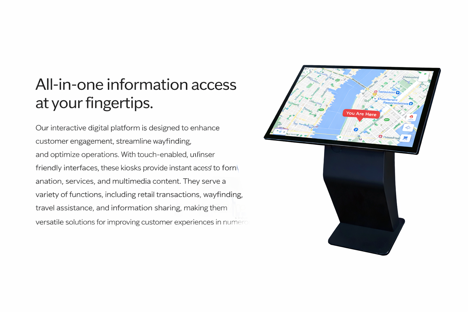 AVIT Pro All-in-One Information Kiosk