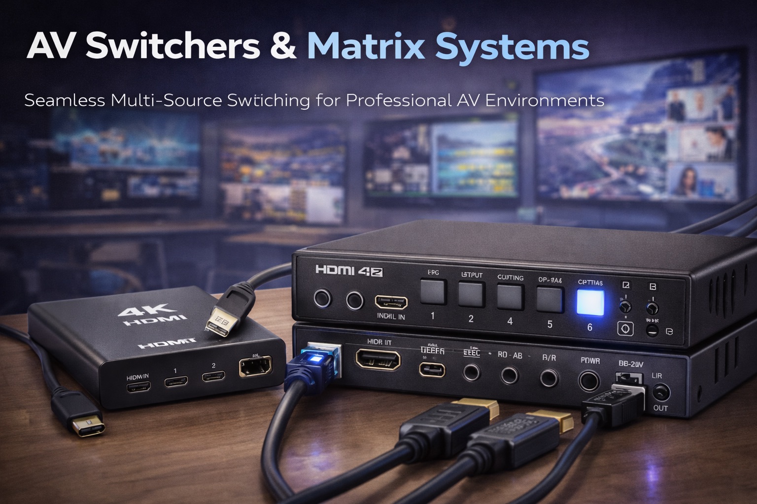 AV Switchers & Matrix Systems