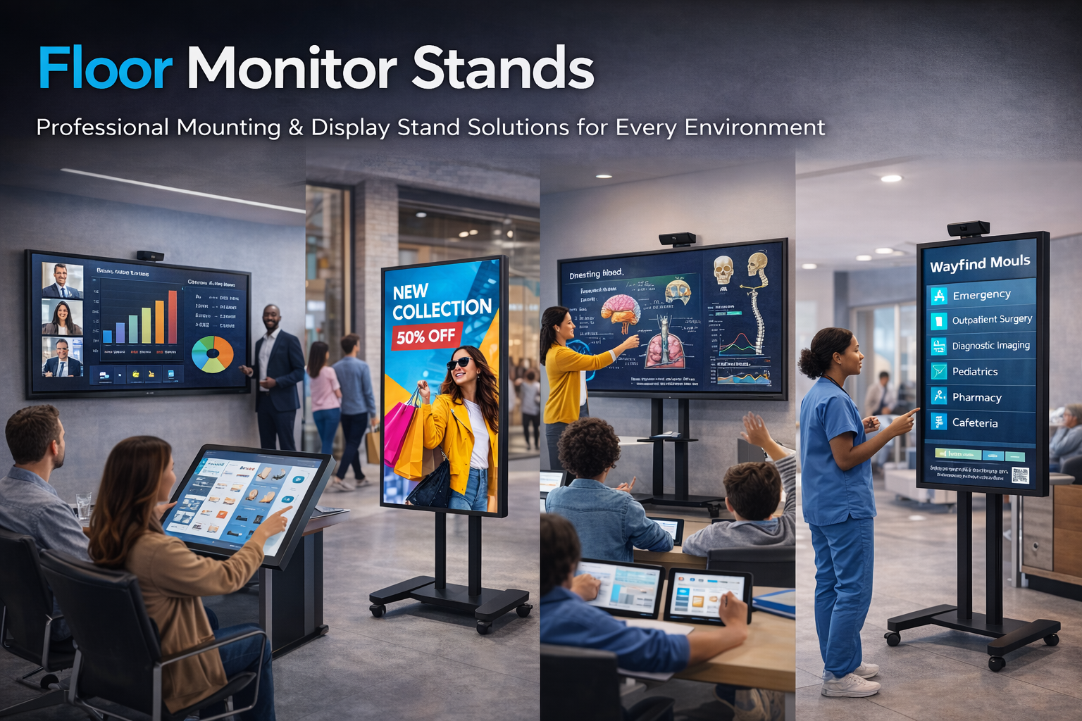 Floor Monitor Stands