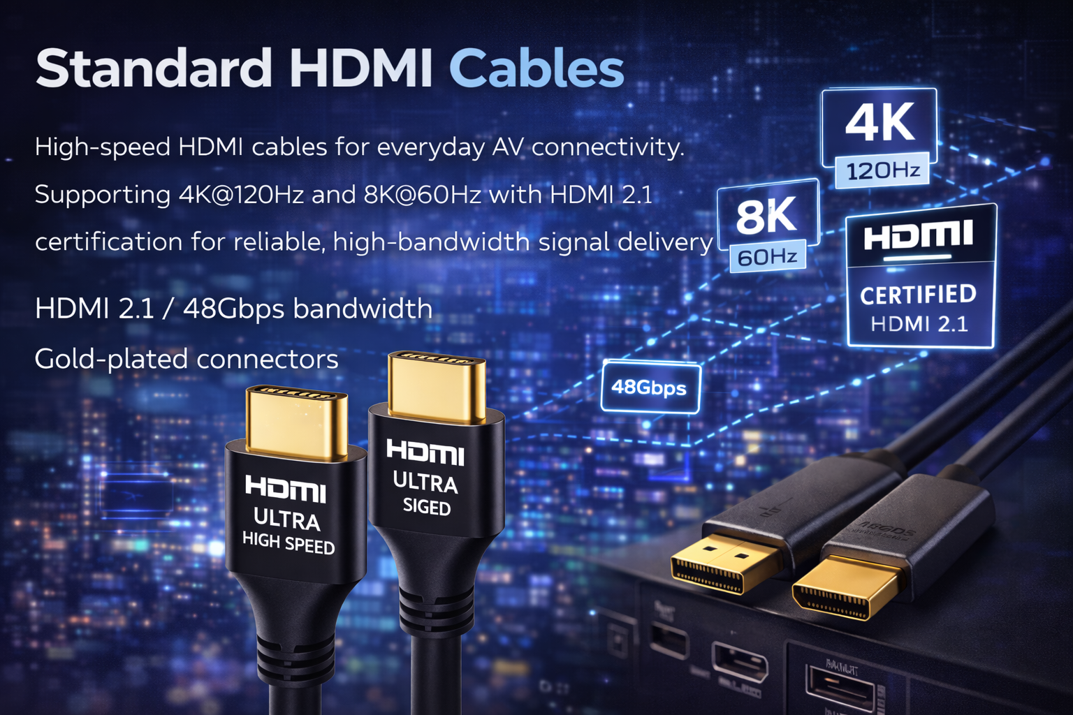 Standard HDMI Cables