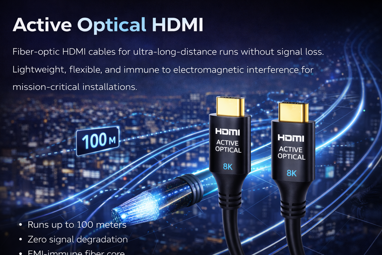 Active Optical HDMI Cables