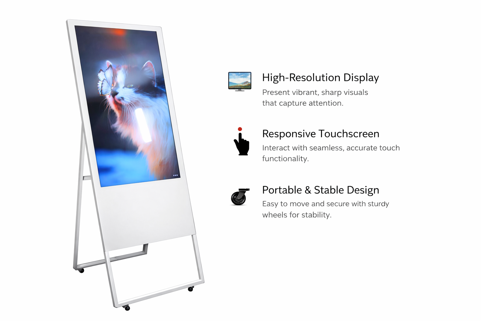 AVIT Pro High-Resolution Kiosk Display