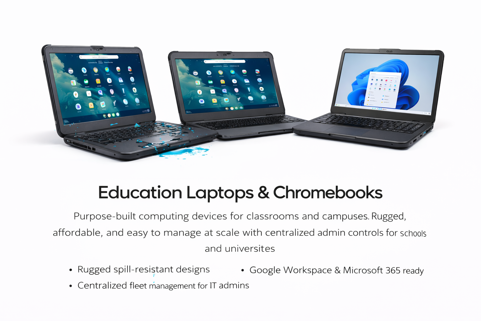 Education Laptops & Chromebooks