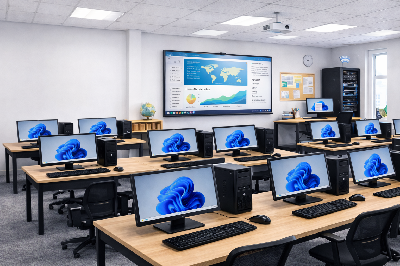 Computer Labs & Smart Classrooms