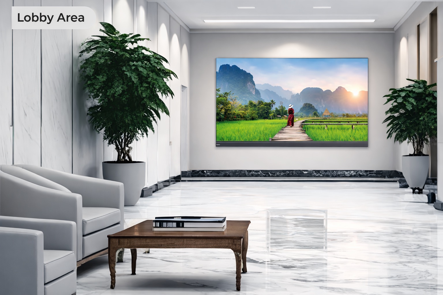 Digital Lobby Display