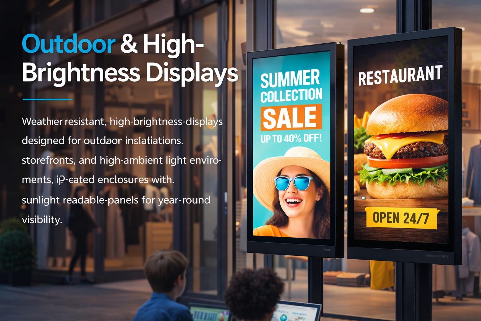 Outdoor Displays