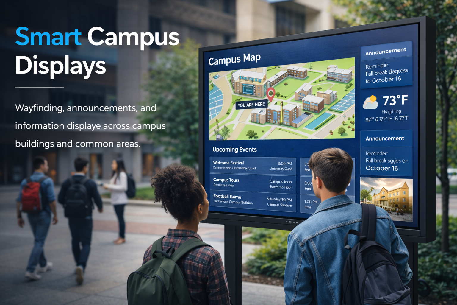 Smart Campus Displays