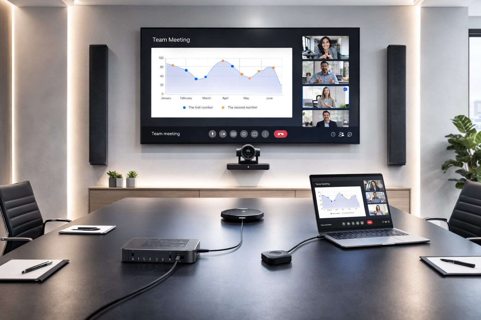 Wireless Video Conferencing