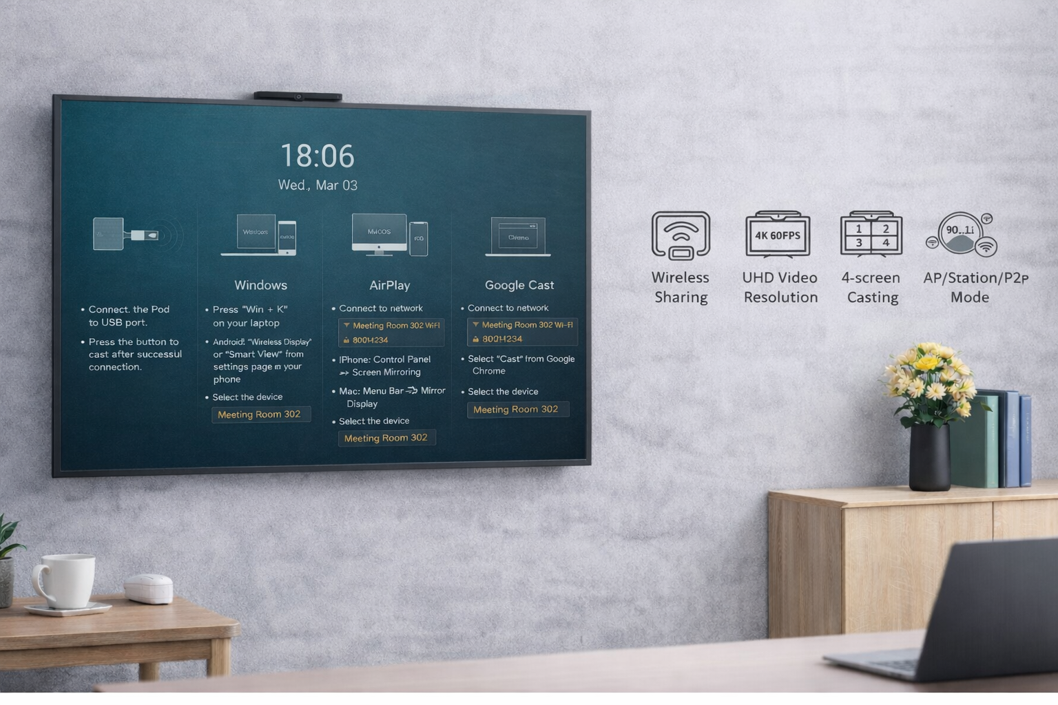 Wireless Sharing Solutions